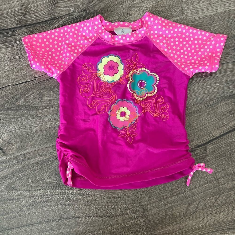 Hanna Anderson Girl swimming top size 110 /5